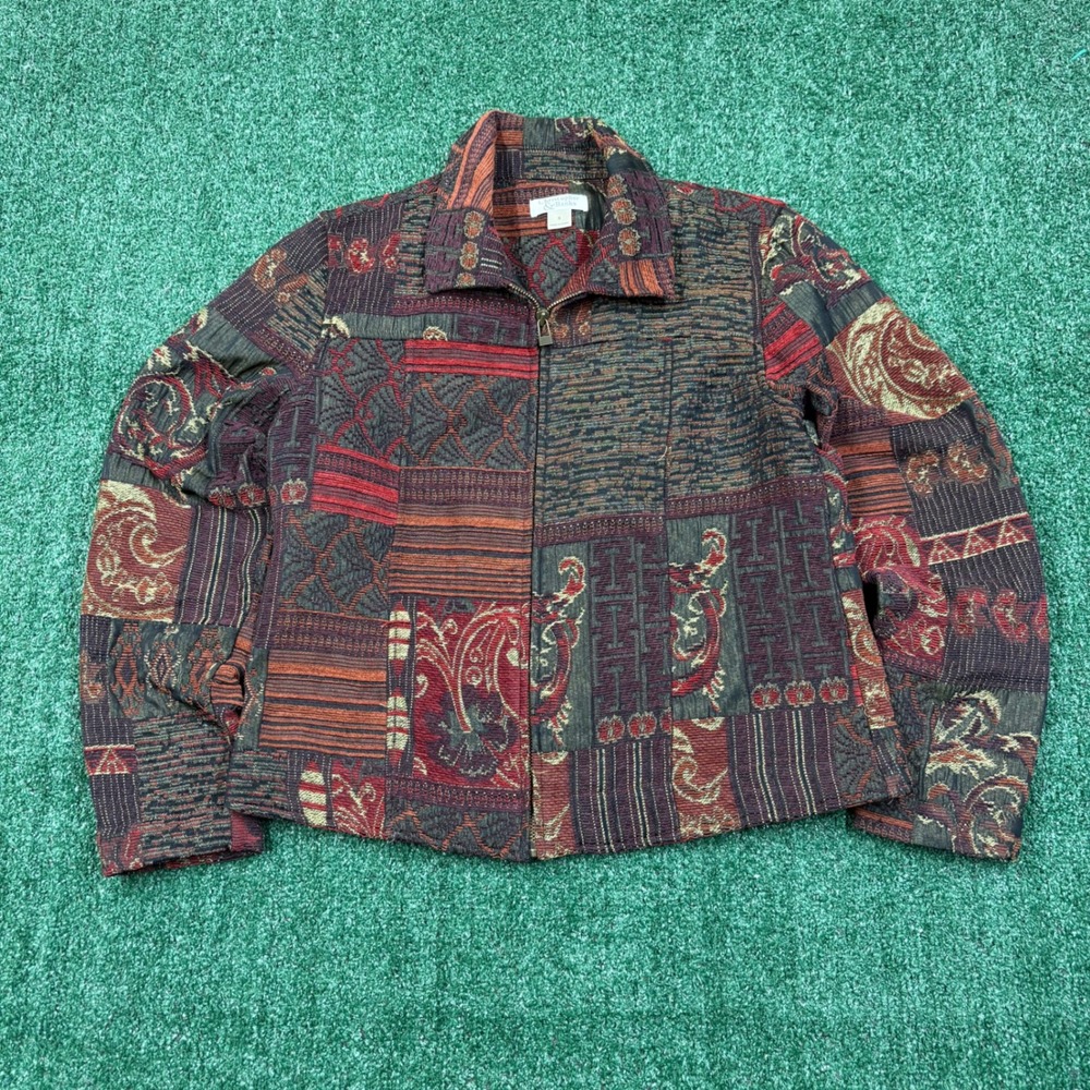 Vintage Christopher & Banks Tapestry Jacket